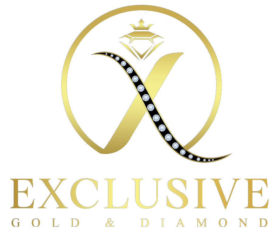 Exclusive gold and diamond Logo
